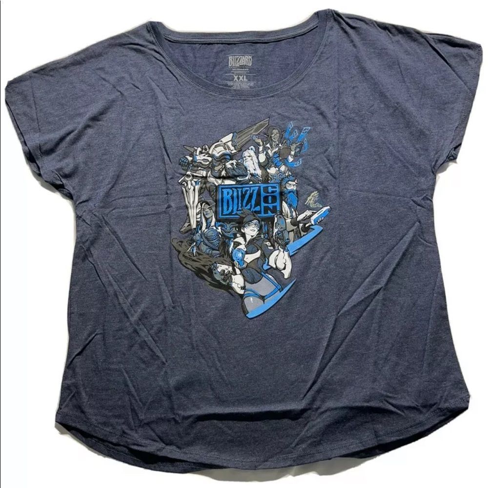 Blizzard Blizzcon 2019 Key Art Womens Tee Size 2XL